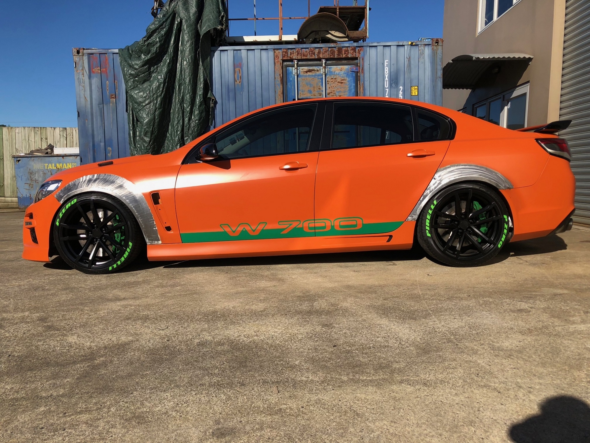 holden commodore wide body kit